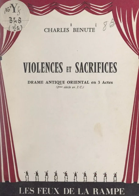 Violences et sacrifices - Charles Bénute - FeniXX réédition numérique