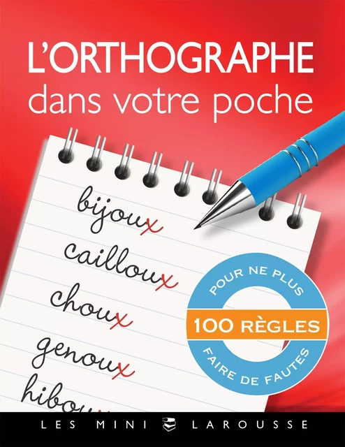 L'orthographe dans votre poche - André Vulin - Larousse