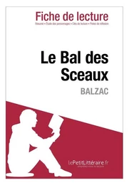 Le Bal des Sceaux de Balzac (Fiche de lecture)