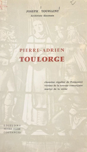 Pierre-Adrien Toulorge - Joseph Toussaint - FeniXX réédition numérique