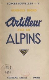 Artilleur avec les Alpins