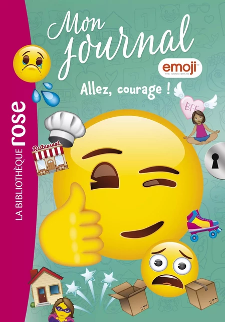 Emoji TM mon journal 14 - Allez, courage ! - Catherine Kalengula - Hachette Jeunesse