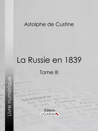 La Russie en 1839