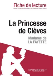 La Princesse de Clèves de Madame de Lafayette (Fiche de lecture)