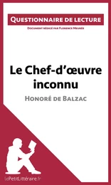 Le Chef-d'œuvre inconnu d'Honoré de Balzac (Questionnaire de lecture)