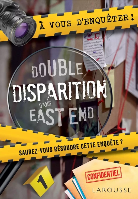 A vous d'enquêter ! Le cadavre de l'East End -  COLLECTF - Larousse