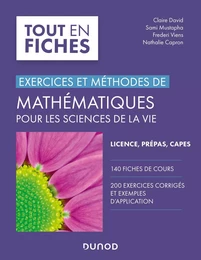 Mathématiques pour les sciences de la vie