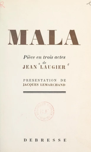 Mala - Jean Laugier - FeniXX réédition numérique