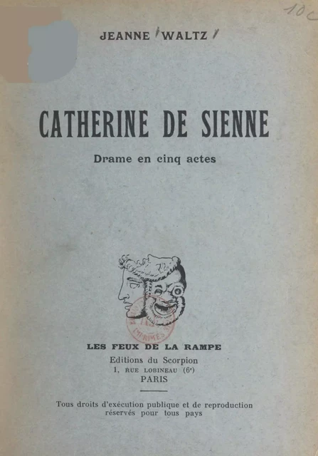 Catherine de Sienne - Jeanne Waltz - FeniXX réédition numérique