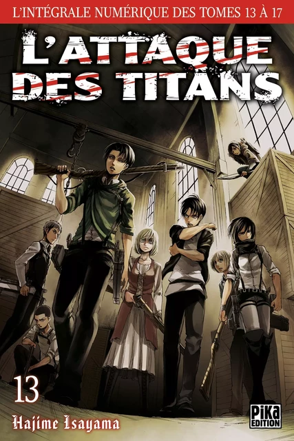 L'Attaque des Titans - L'intégrale T13 à T17 - Hajime Isayama - Pika