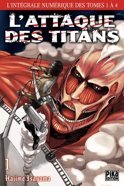 L'Attaque des Titans - L'intégrale T01 à T04 - Hajime Isayama - Pika