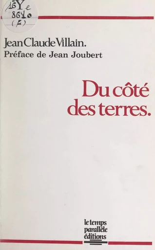 Du côté des terres - Jean-Claude Villain - FeniXX réédition numérique