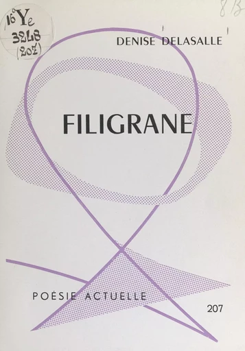 Filigrane - Denise Delasalle - FeniXX réédition numérique