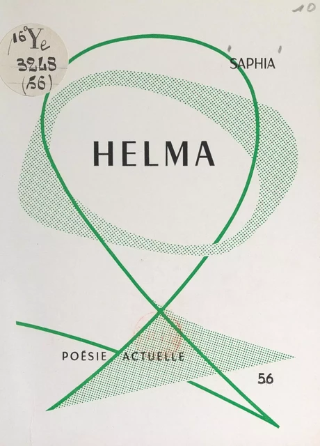 Helma -  Saphia - FeniXX réédition numérique