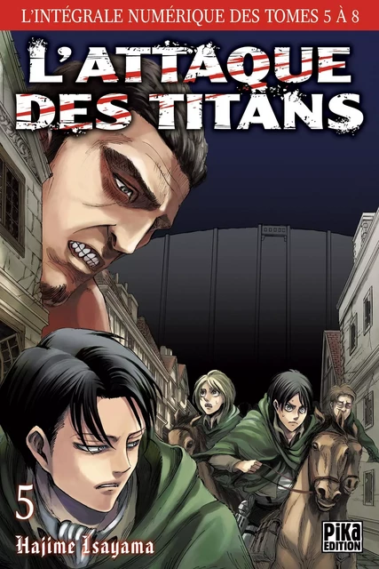 L'Attaque des Titans - L'intégrale T05 à T08 - Hajime Isayama - Pika