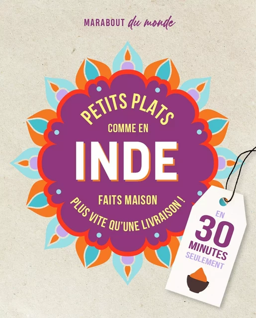 Petits plats comme en Inde -  Collectif - Marabout