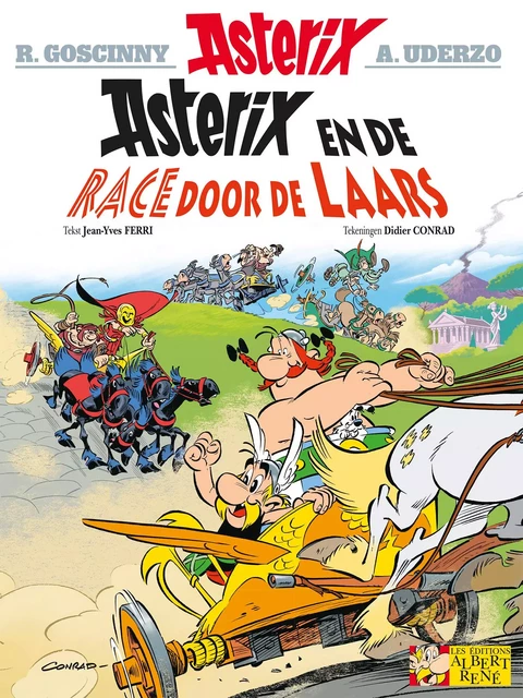 De race door de laars 37 - René Goscinny, Albert Uderzo, Jean-Yves Ferri, Didier Conrad - Editions Albert René