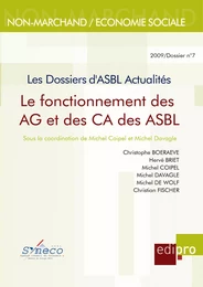 Le Fonctionnement des AG et des CA des ASBL