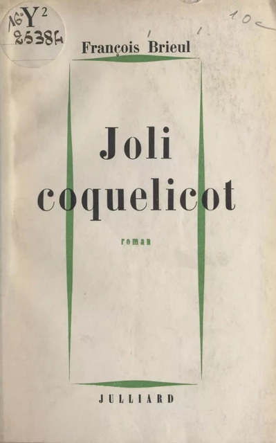 Joli coquelicot - François Brieul - FeniXX réédition numérique