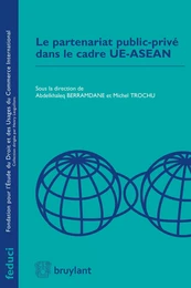 Le partenariat public-privé dans le cade UE-ASEAN