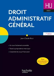 Droit administratif (HU Droit) - Ebook PDF