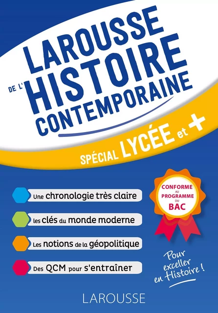 Le Larousse de l'Histoire contemporaine -  Collectif - Larousse