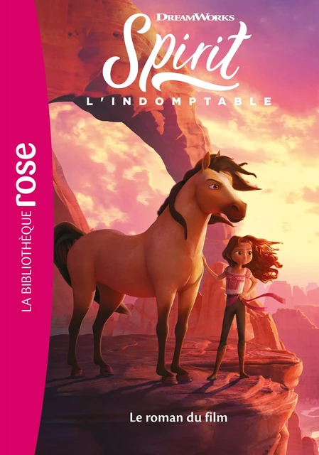 Spirit : l'indomptable - Le roman du film -  Dreamworks - Hachette Jeunesse