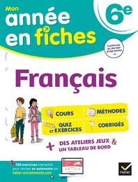 Français 6e (fiches de révision &amp; exercices)