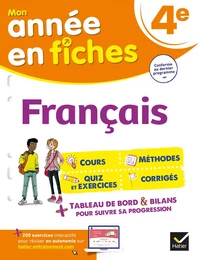 Français 4e (fiches de révision &amp; exercices)