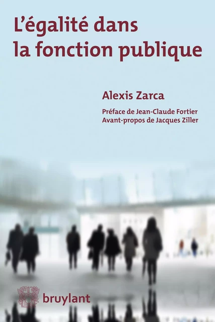 L'égalité dans la fonction publique - Alexis Zarca - Bruylant