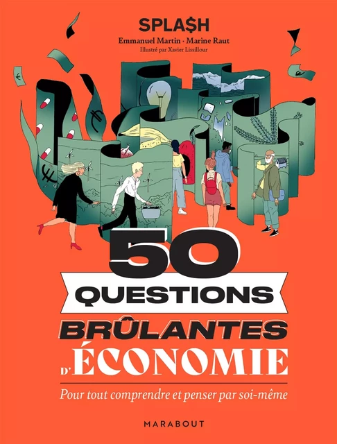 50 questions brûlantes d'économie - Emmanuel Martin, Marine Raut - Marabout