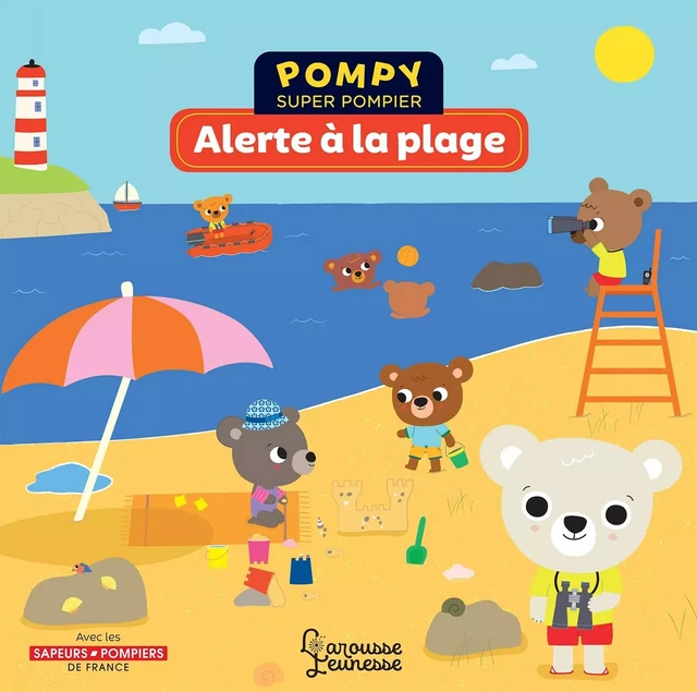 Pompy - Alerte à la plage - Emmanuelle Kecir Lepetit - Larousse