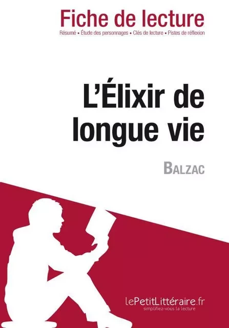 L'Élixir de longue vie de Balzac (Fiche de lecture) - Lise Ageorges - Lemaitre Publishing