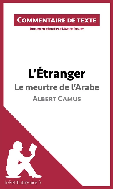 L'Étranger - Le meurtre de l'Arabe - Albert Camus (Commentaire de texte) -  lePetitLitteraire, Marine Riguet - lePetitLitteraire.fr