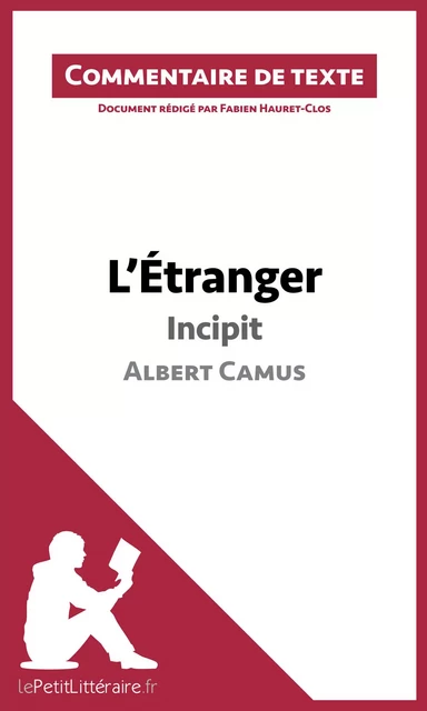 L'Étranger de Camus - Incipit -  lePetitLitteraire, Fabien Hauret-Clos - lePetitLitteraire.fr