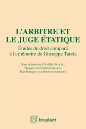 L'arbitre et le juge étatique