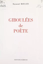 Giboulées de poète