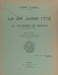 Le 24 juillet 1712