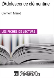 L'Adolescence clémentine de Clément Marot