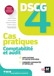 DSCG 4 - Comptabilité et audit - Cas pratiques