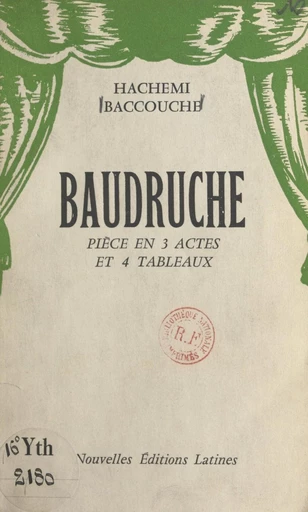 Baudruche - Hachemi Baccouche - FeniXX réédition numérique