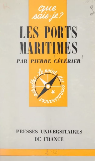 Les ports maritimes - Pierre Célérier - FeniXX réédition numérique