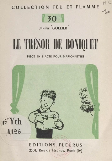 Le trésor de Boniquet - Janine Gollier - FeniXX réédition numérique