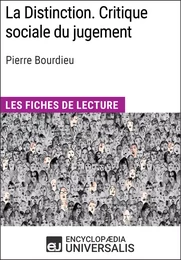 La Distinction. Critique sociale du jugement de Pierre Bourdieu