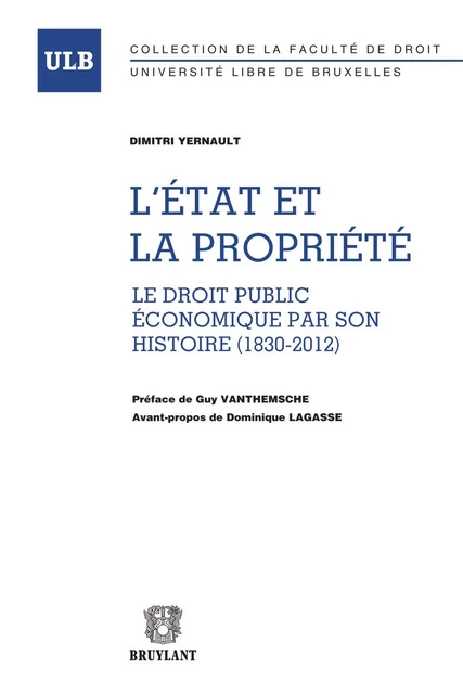 L'État et la propriété - Dimitri Yernault - Bruylant