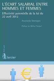 L'écart salarial entre hommes et femmes