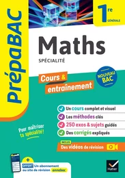 Prépabac - Maths 1re générale (spécialité)