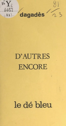 D'autres encore -  Dagadès - FeniXX réédition numérique