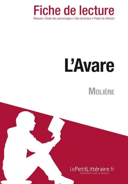 L'Avare de Molière (Fiche de lecture) - Florence Meurée - Lemaitre Publishing