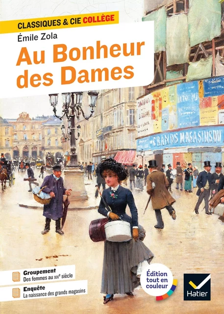 Au Bonheur des Dames - Émile Zola, Claire Joubaire - Hatier